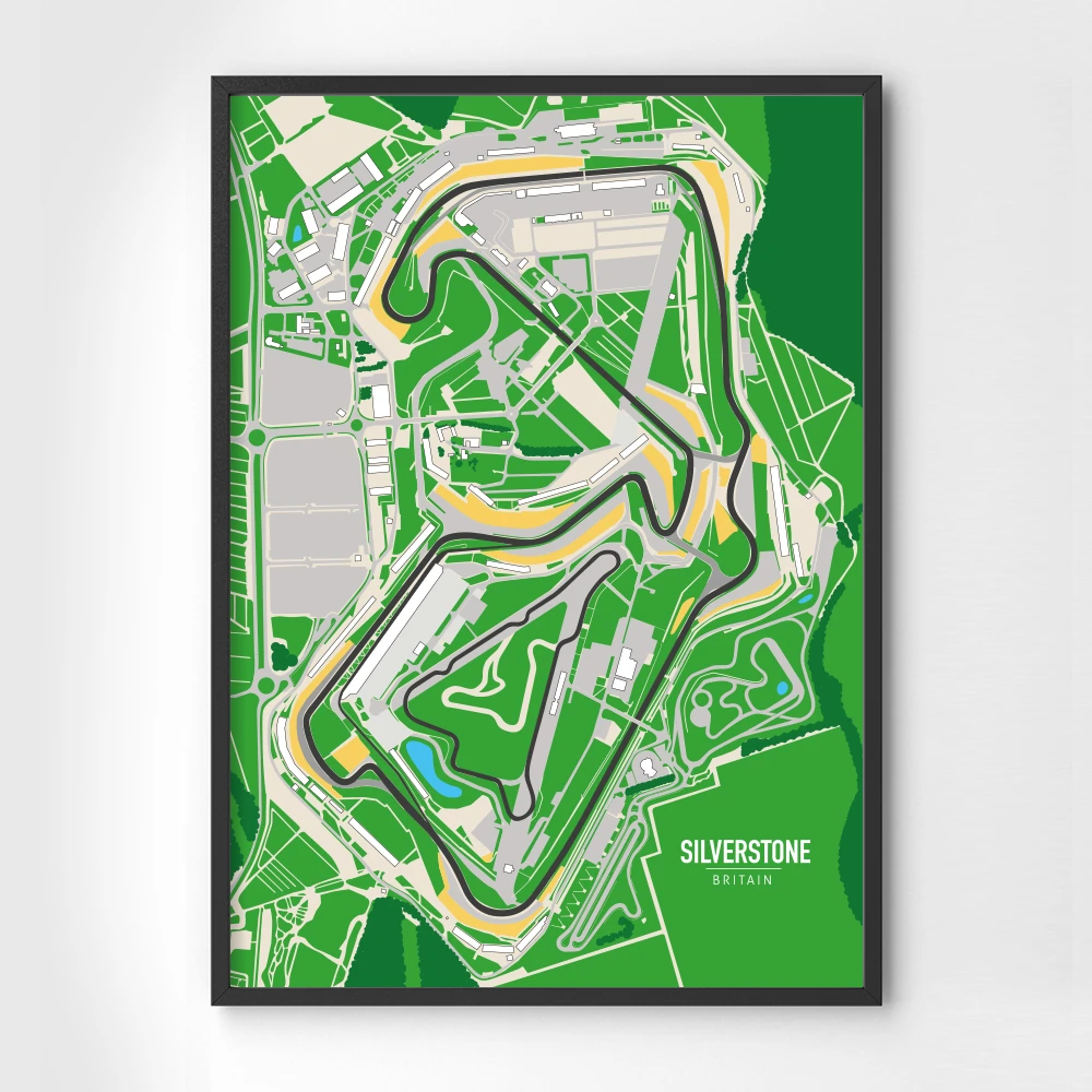 Silverstone Circuit Map