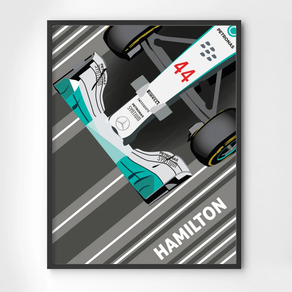 Lewis Hamilton Poster