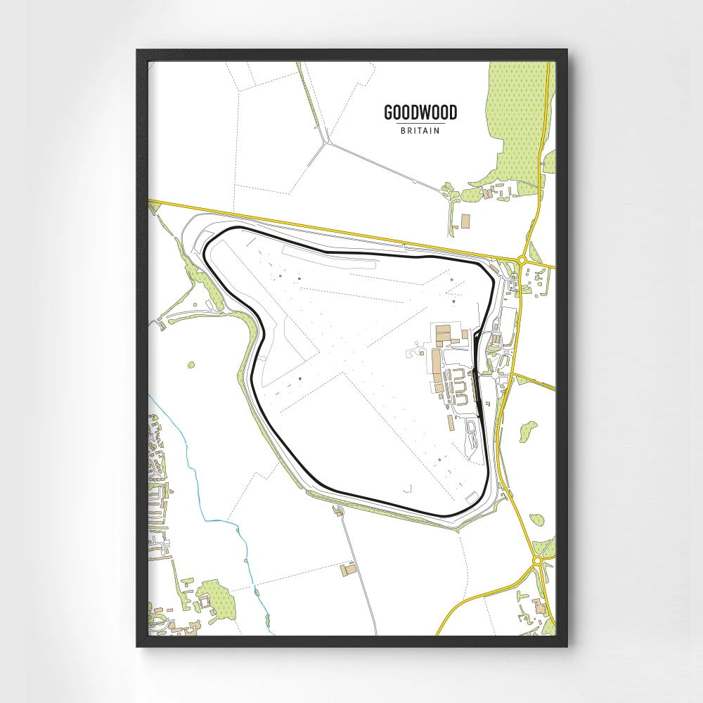 Goodwood Circuit Map
