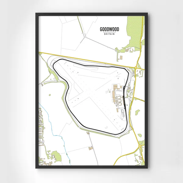 Goodwood Circuit Map