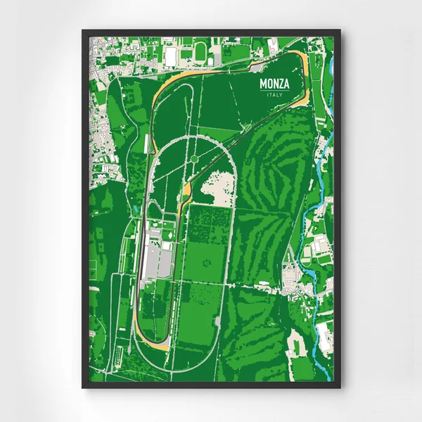 Monza Circuit Map