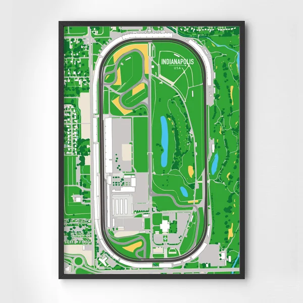 Indianapolis Circuit Map