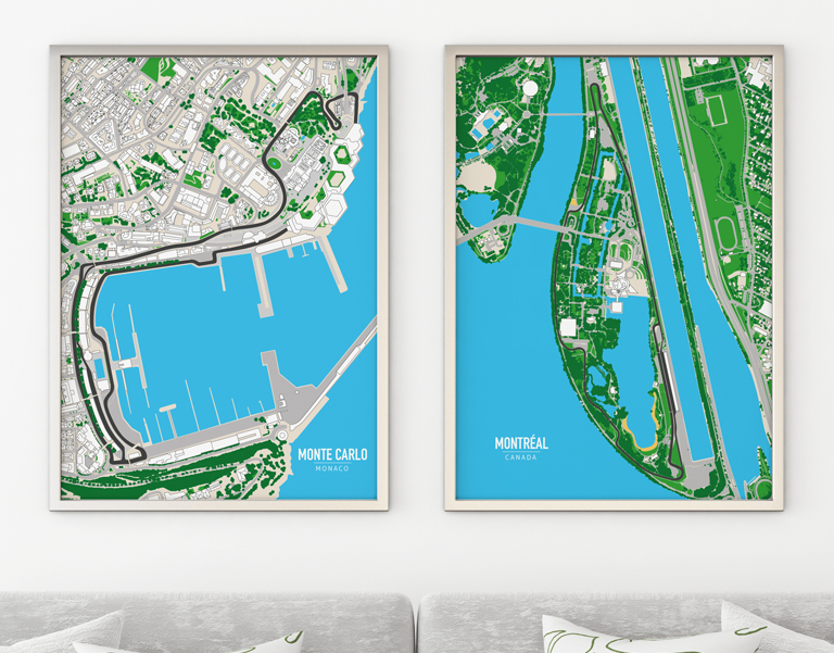 Grand Prix Art Original Motorsport wall art